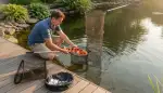 Setzkescher für Koi: Schonend Fische fangen
