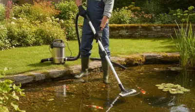 Elektrischer Teichsauger: Klarheit im Teich
