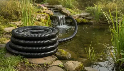 Optimaler Durchfluss im Teich: Warum der AquaOne Teichschlauch 50 mm 5 Meter Ihr Wasserparadies bereichert