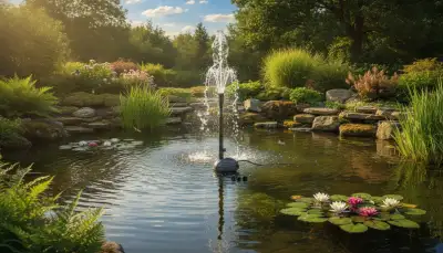 Springbrunnenpumpe: Herzstück für Wasserspiele