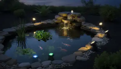 Teichbeleuchtung: Magie für Ihren Gartenteich