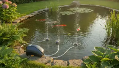 Teichbelüfter: Lebensader für Ihren Gartenteich