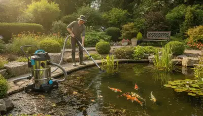 Teichschlamm entfernen: Klarheit im Gartenteich
