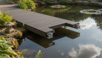 Teichsteg bauen: Eleganz am Wasser