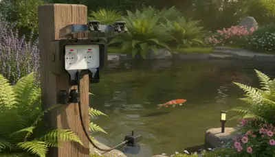 Wasserdichte Steckdosen für den Teich