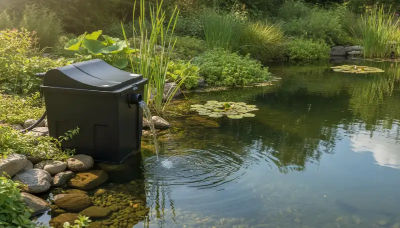 Effektiver Bio-Teichfilter: Selbstbau leicht gemacht