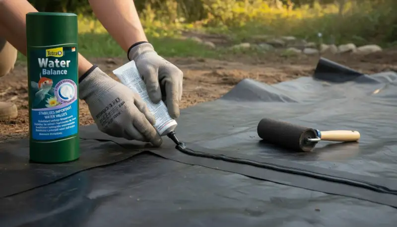 EPDM Folienkleber richtig anwenden
