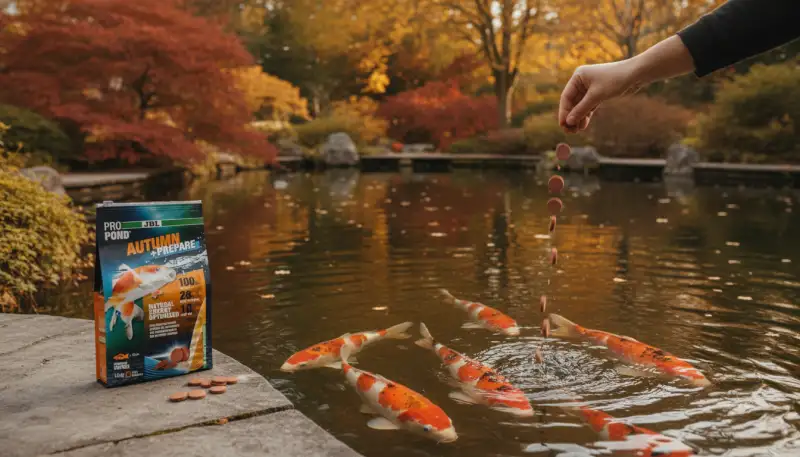 Gesunde Koi Fische: Fundament der Ernährung