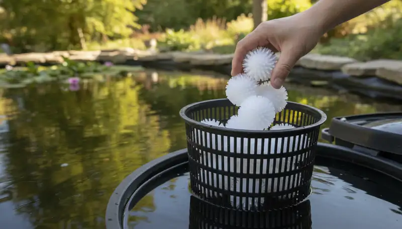 Optimales Filtermaterial Teich: Klarheit und Gesundheit