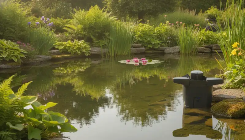 Skimmer für den Gartenteich: Klarheit garantiert