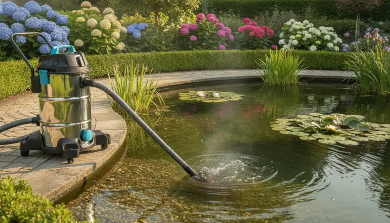 Teichschlamm entfernen: Klarheit für Ihren Teich