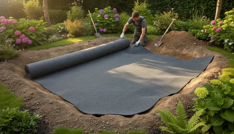 Teichvlies: Der unsichtbare Schutz für Ihren Gartenteich